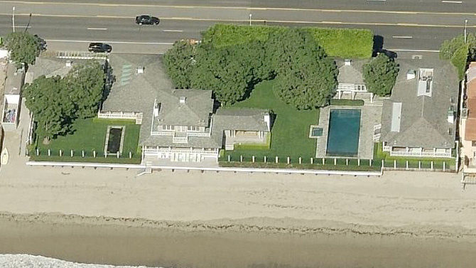 David Geffen's Malibu compound has been rumored to be for sale for $100 million. 