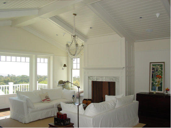 Malibu Home design by Steve Yett living room