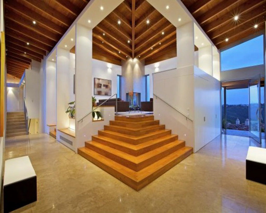 soaring ceilings are a key component of luxury Malibu real estate