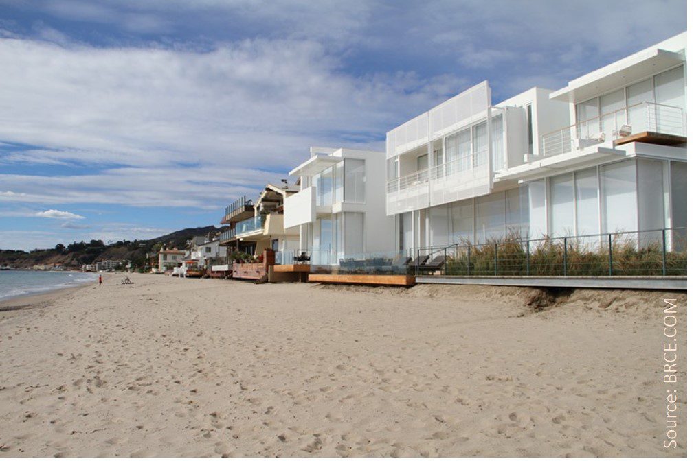 Carbon Beach features some of the most luxurious Malibu estates