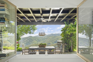 Beautiful Mountain View from outdoor patio