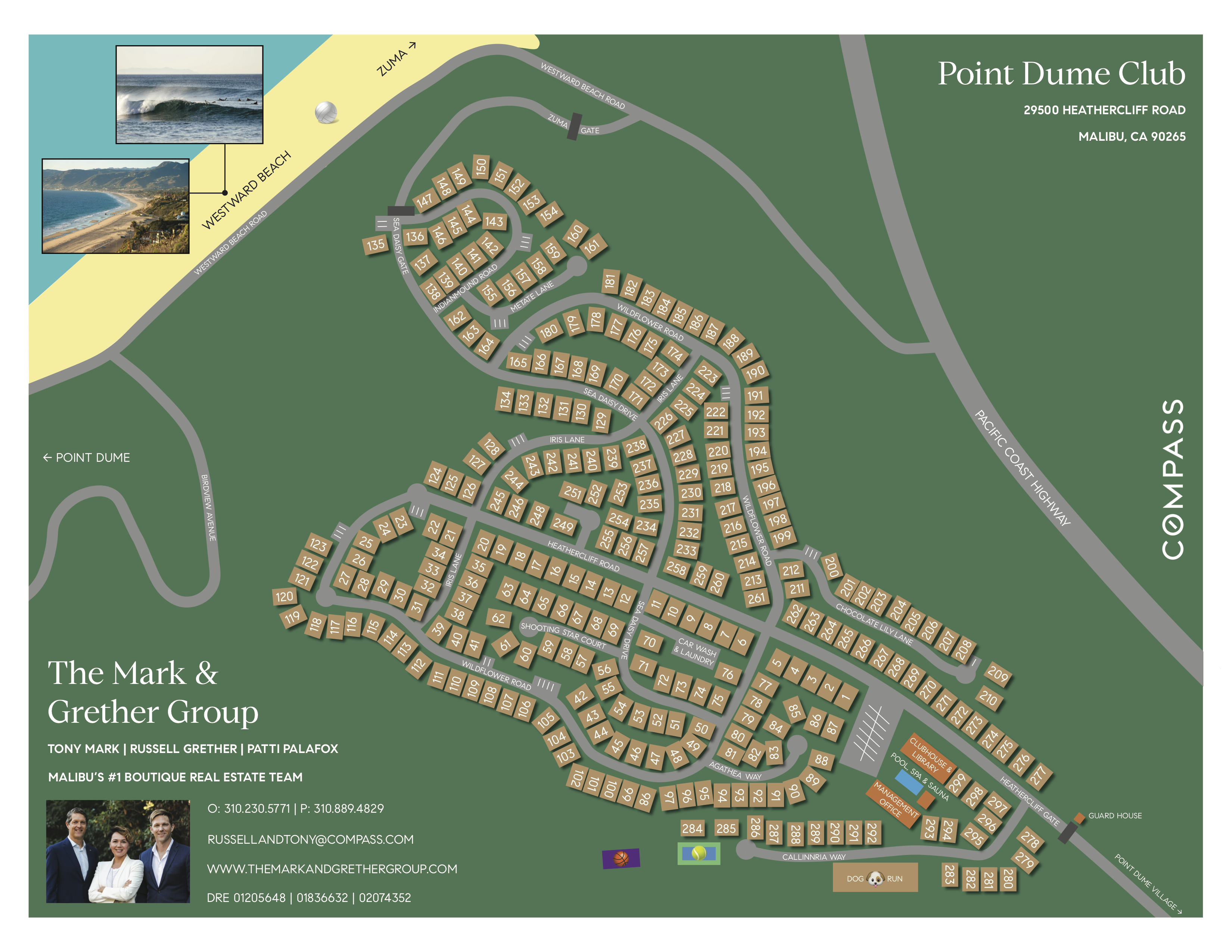 Point Dume Club Map